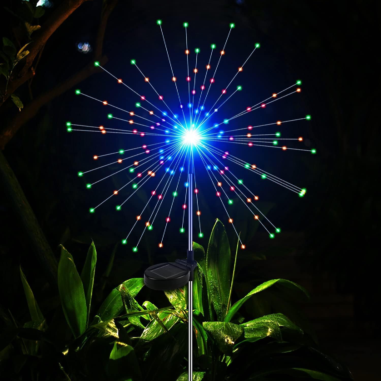 Epyz Solar Light Outdoor Waterproof Decorative Light Firework Lights 90 LED Powered 35 Copper Wires for Walkway Patio Lawn Backyard Party Decor [ Multicolour ] (B08RDTT3JN) Amazon Price History, Amazon Price Tracker