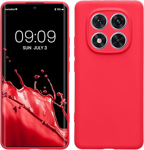 Vista 779 de kwmobile Funda compatible con Xiaomi Redmi Note 11 / Note 11S - Funda protectora de silicona TPU suave y delgada - Azul Báltico Azul (Baltic Blue)