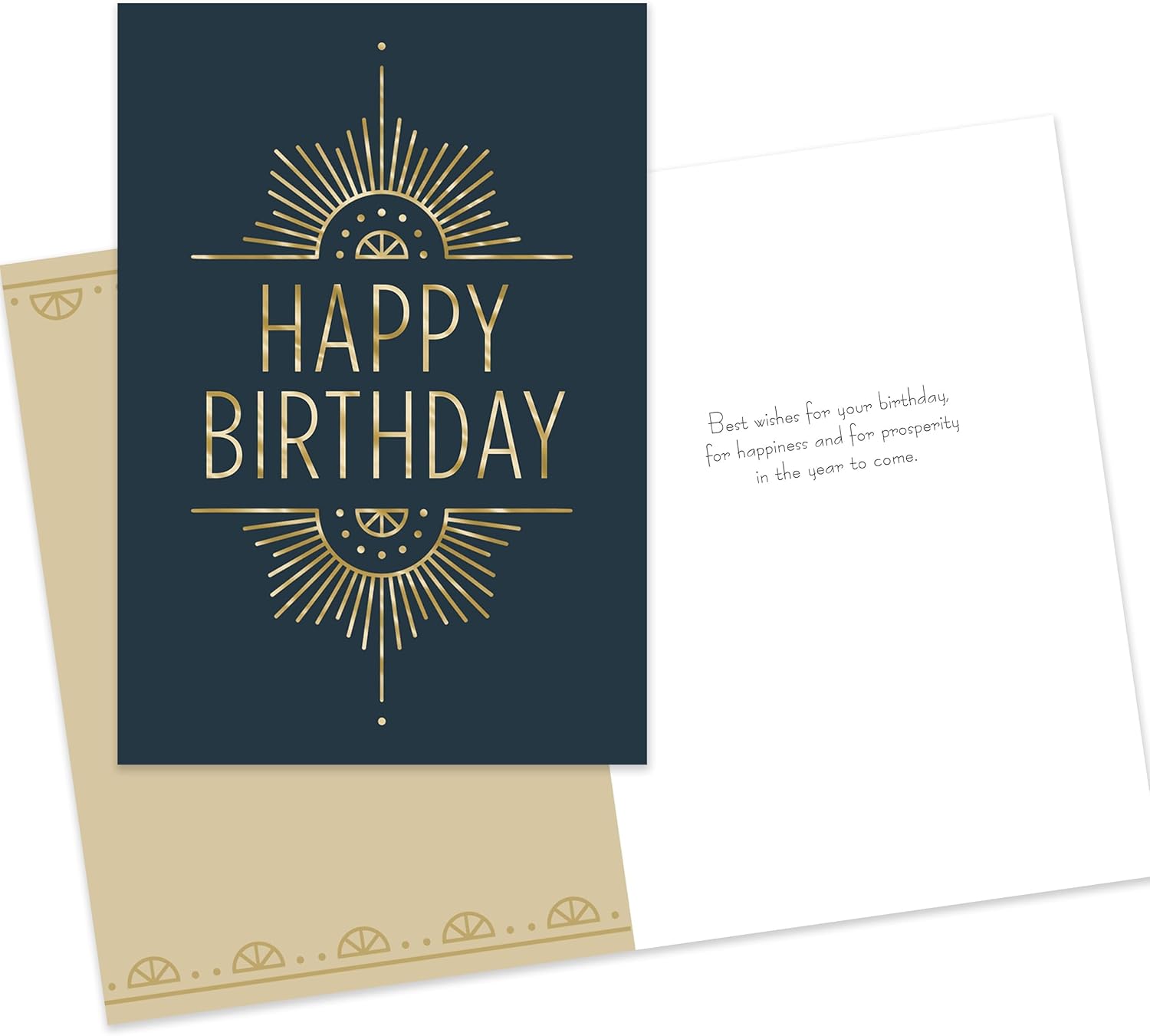 Hallmark Business Bulk 25 Pack Assorted Corporate Birthday Cards for Employees & Customers (Elegant Collection), 5 x 7 Cards, Message Inside, Envelopes Included