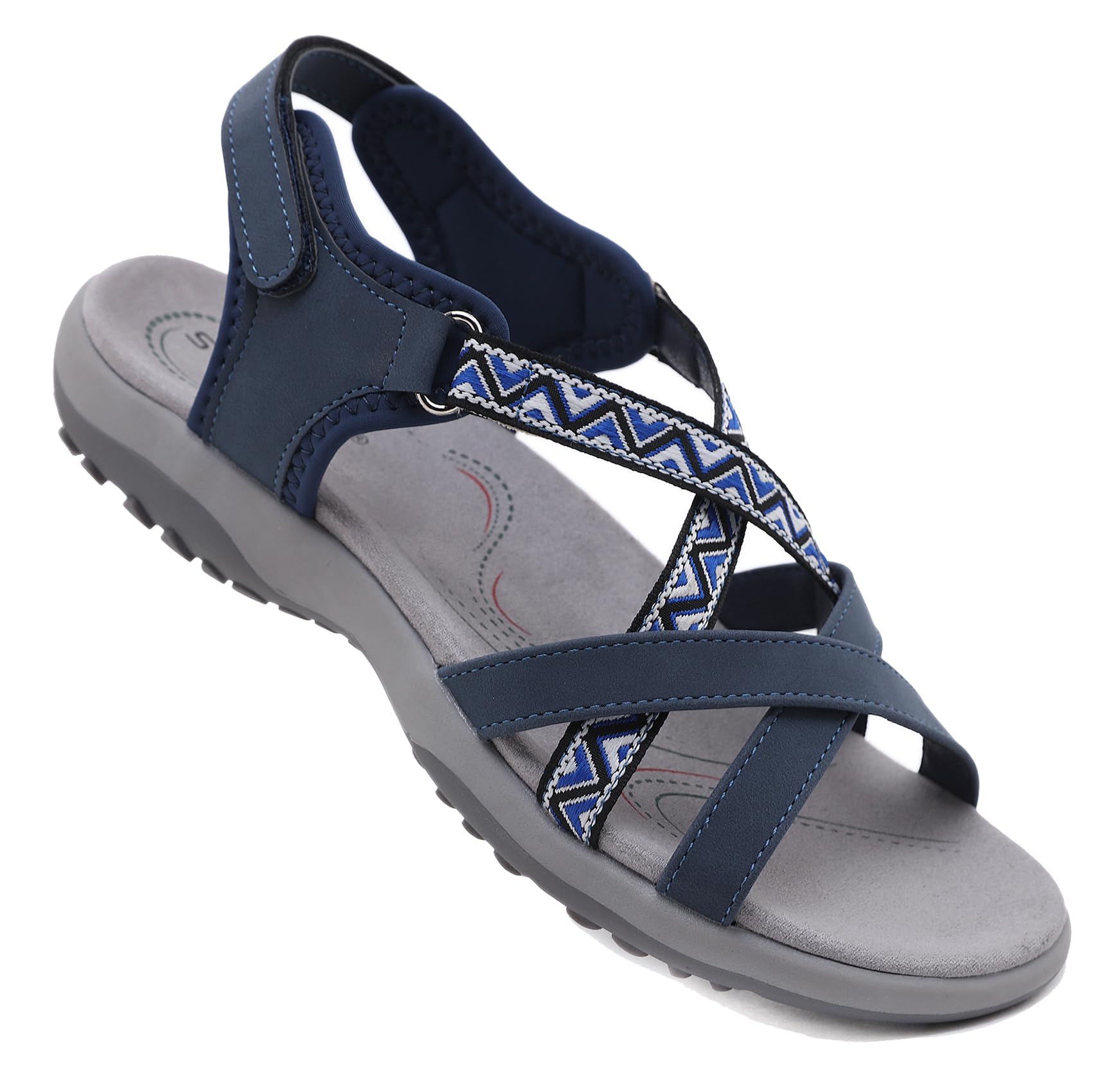 Meik Mangni Sandales Sport Femme Sandale de Randonnée d'été Sandales de Marche