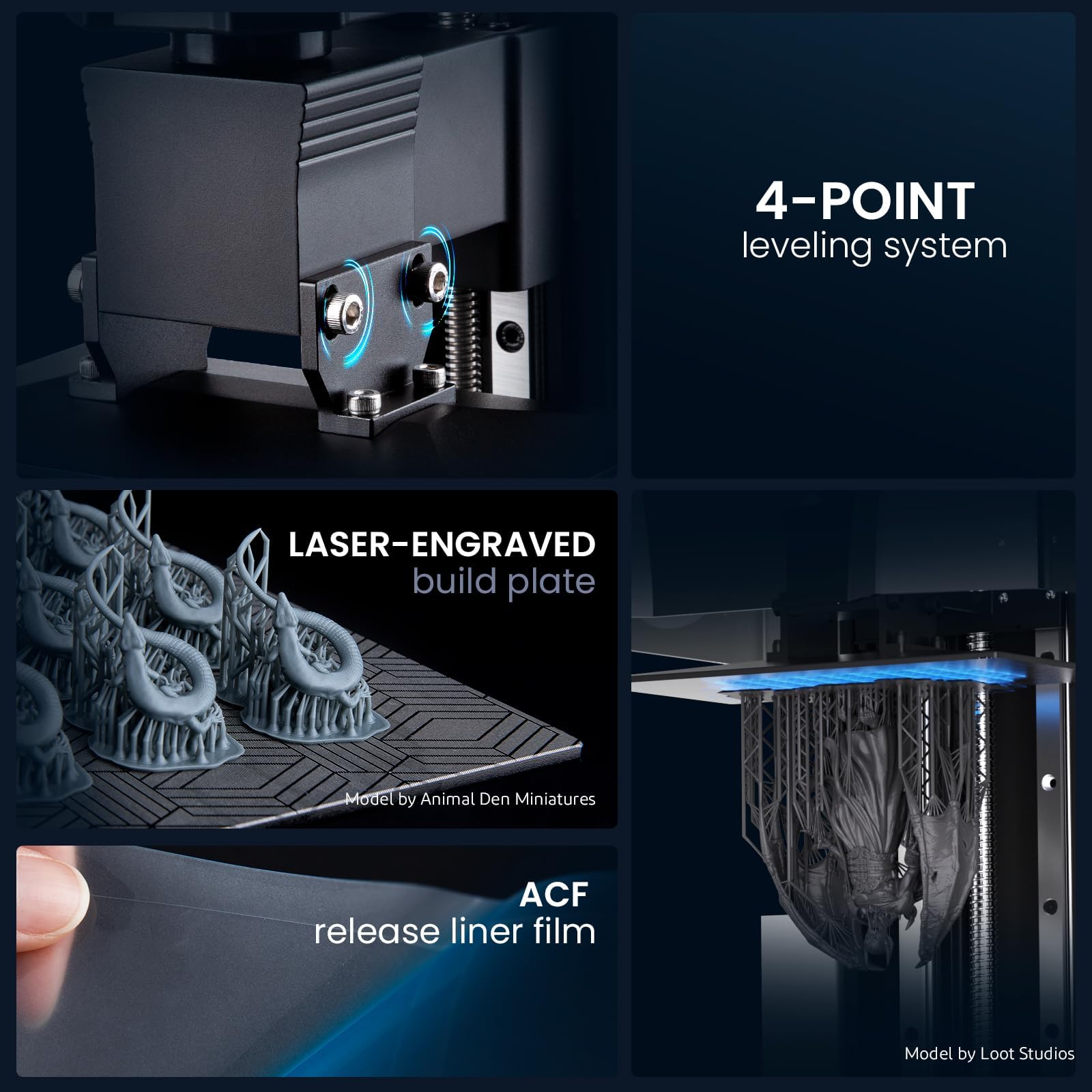 ELEGOO Saturn 3 Ultra MSLA 3D Printer with 10 