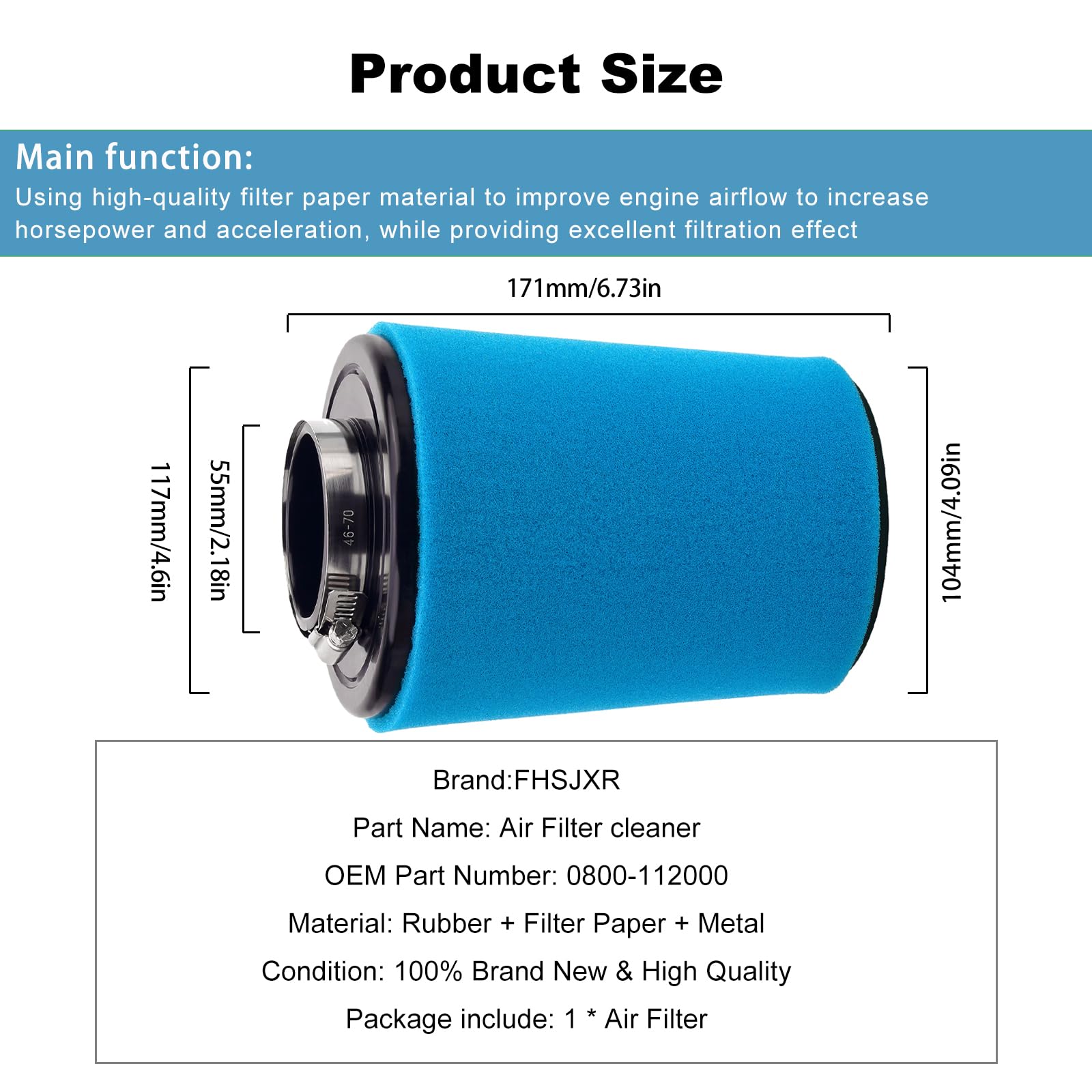 17210K44D00 ELEMENTO FILTRO ARIA COMP. - Gruppo Automec