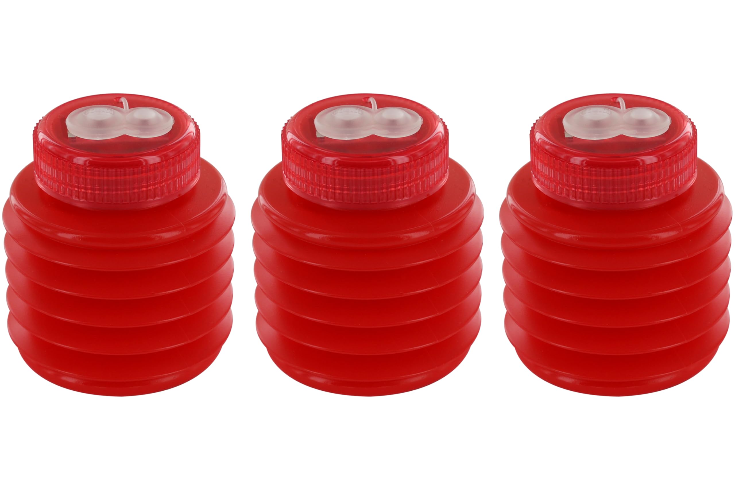 KUM AZ347.00.16-R - Pencil Sharpener with Holder Softie 442 M2, 3 Pencil sharpeners red, Flexible and Break-Proof, Double Sharpener with Holder