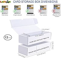 Vista 2 de Caja de almacenamiento de tarjetas intercambiables, paquete de 12, 600
