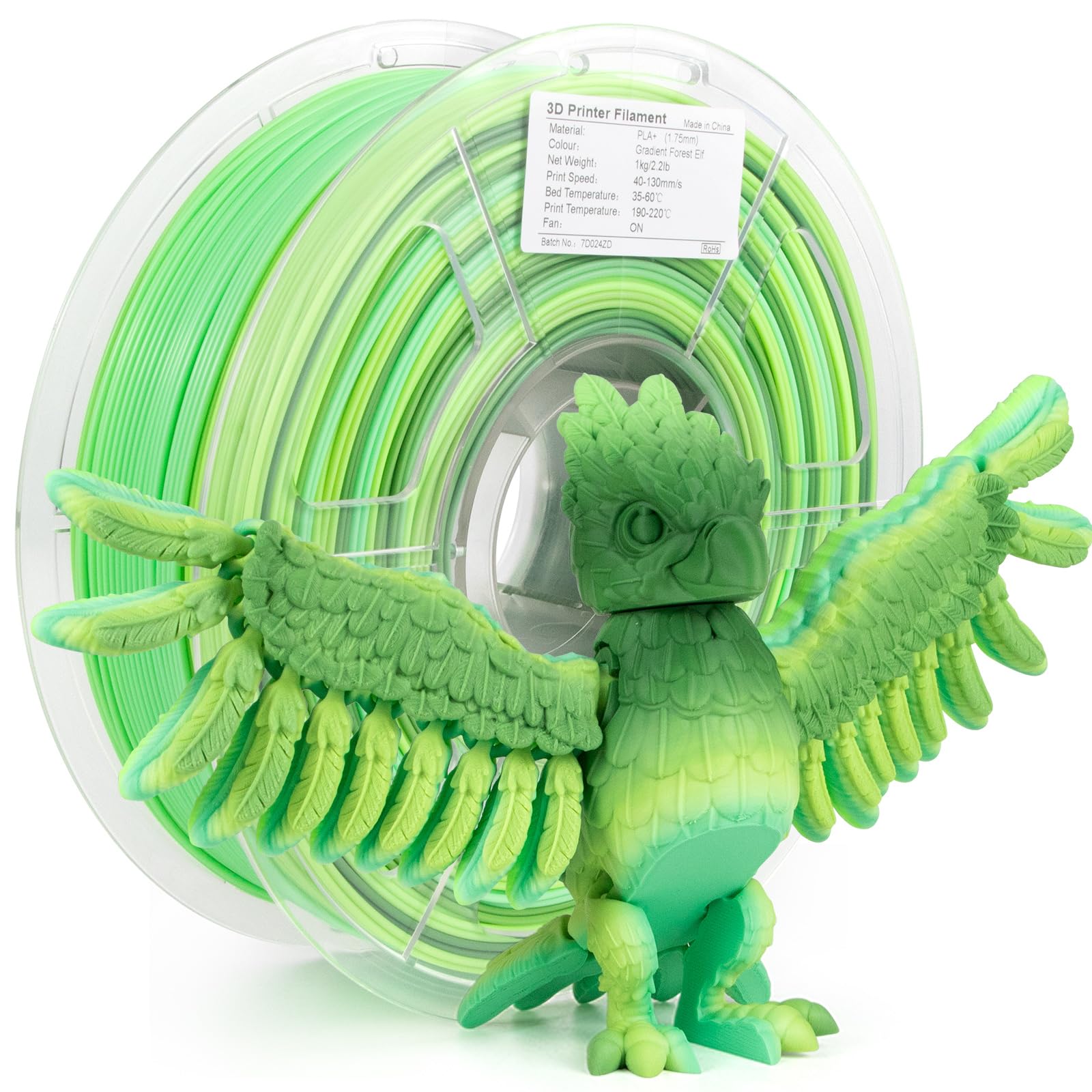 iSANMATE PLA+ Rainbow 1.75mm
