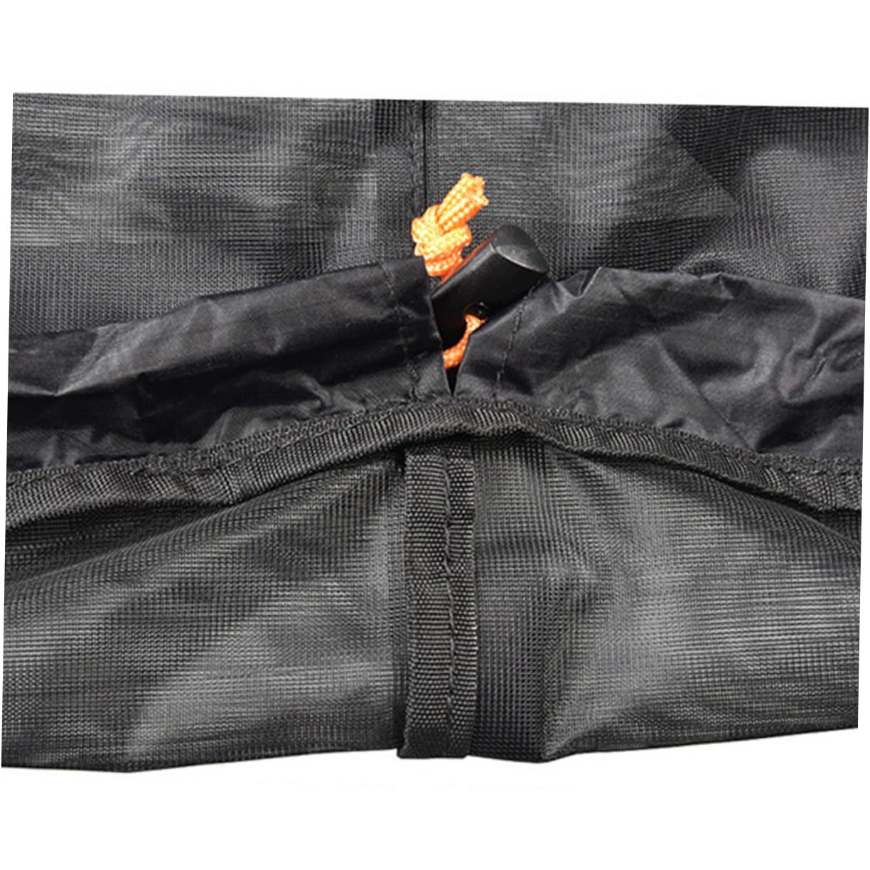 Happyyami 1set Mesh Drawstring Storage Sack for Camping and Hiking Lightweight Quilts Organizer with Reinforced Stitching Includes 3pcs