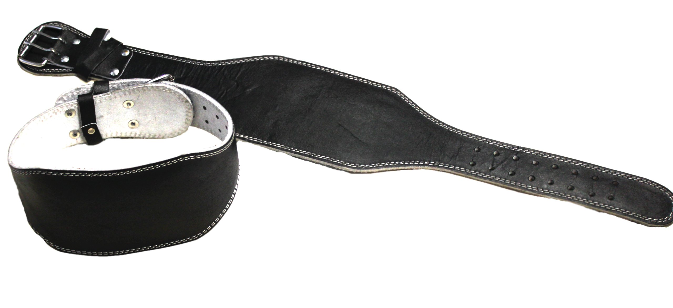 Aggancio Cintura per sollevamento pesi in pelle/15 cm Taglia: L