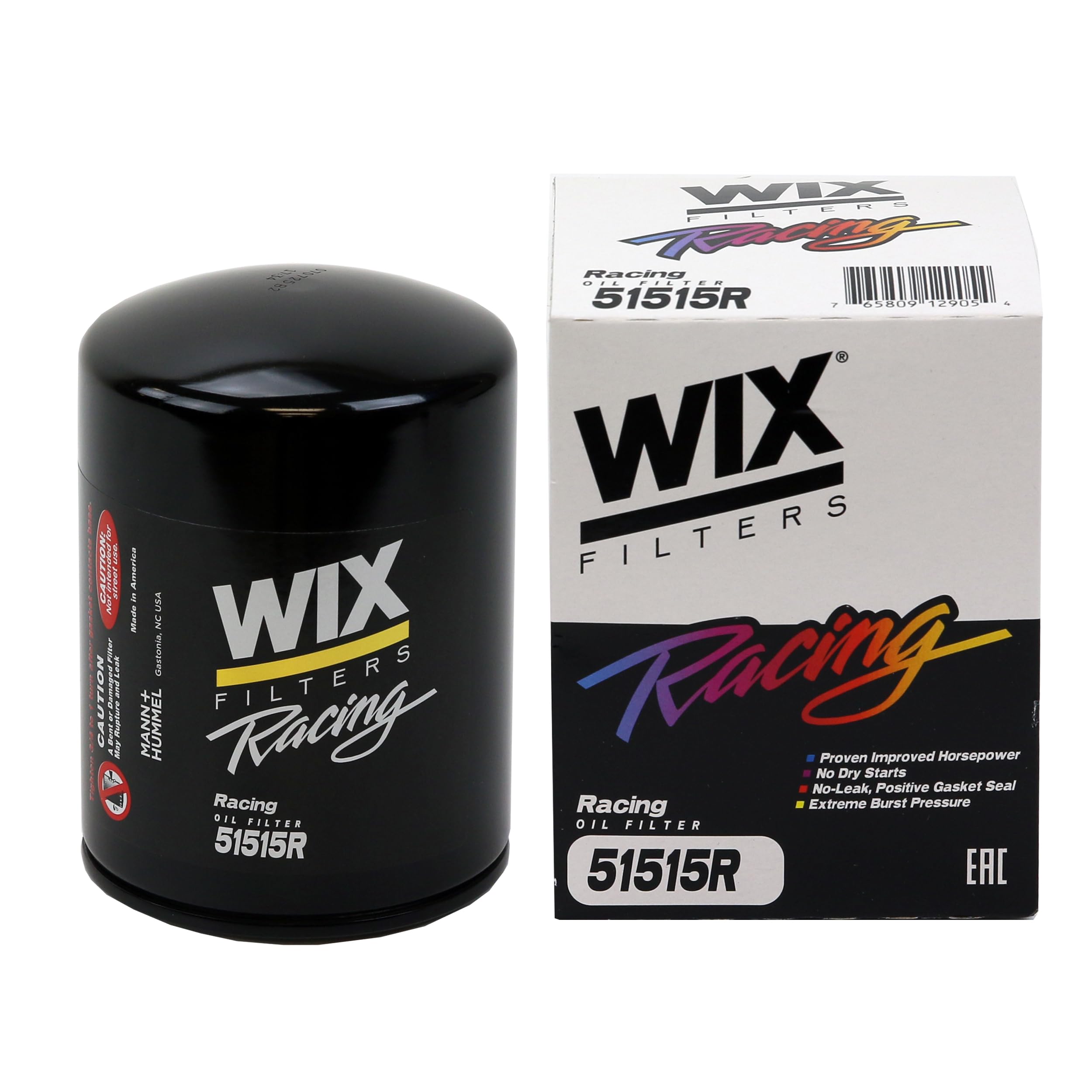WIX 51515R Racing High Efficiency Endurance Oil Filter, Built for Dirt, Clay or Off-Road Tracks