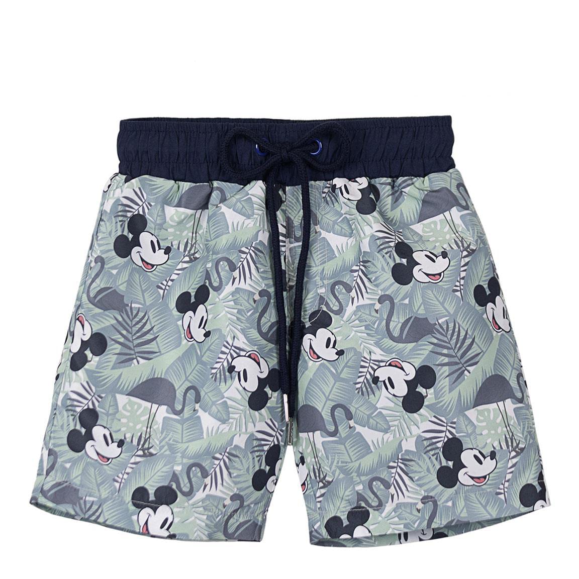 CERDÁ LIFE'S LITTLE MOMENTS Bermudas de Baño para Niño Fabricadas en Poliéster al 85% y en Elastano al 15% con Forro 100% Poliéster y Personajes de Mickey | Licencia Oficial - Disney