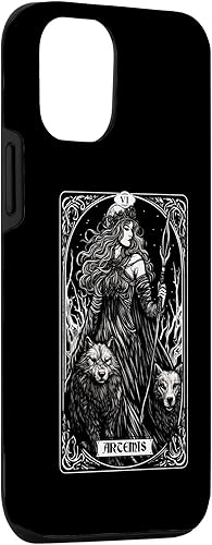 Miniatura 3 de iPhone 1212 Pro Artemis Tarot Card Caza Dios griego Diosa caso