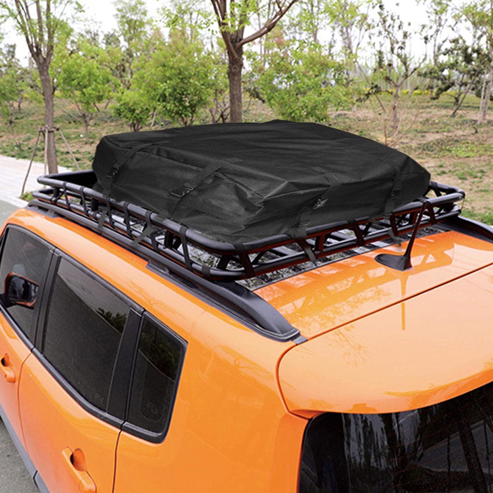 Cofre Techo de Coche Portaequipajes Techo Plegable, de Techo Plegable