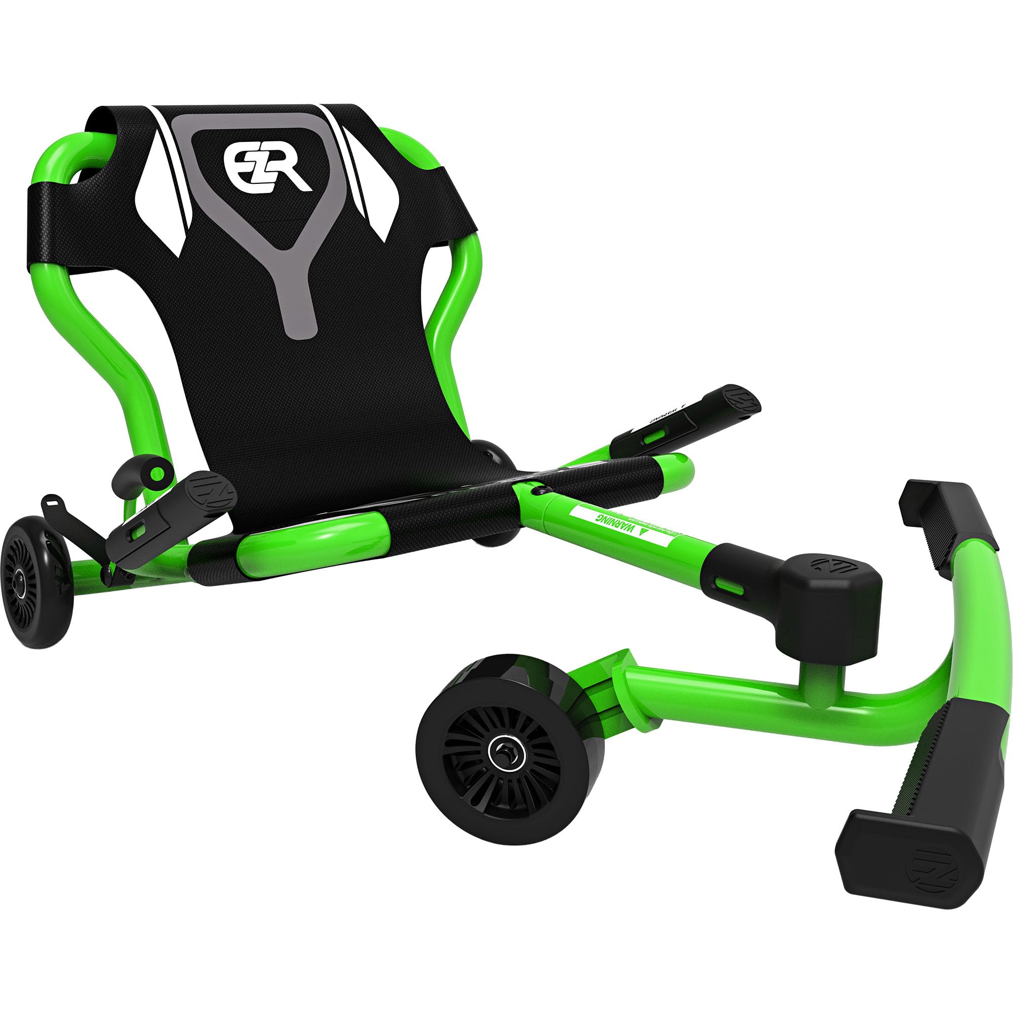 EzyRoller Classic X Go Kart Drift Trike para niños de 4 a 14 años | Triciclo Gokart hasta 70 kg | Vehículos Infantiles para Exteriores 1 Plaza, Capacidad de Carga hasta 70 kg (Verde)