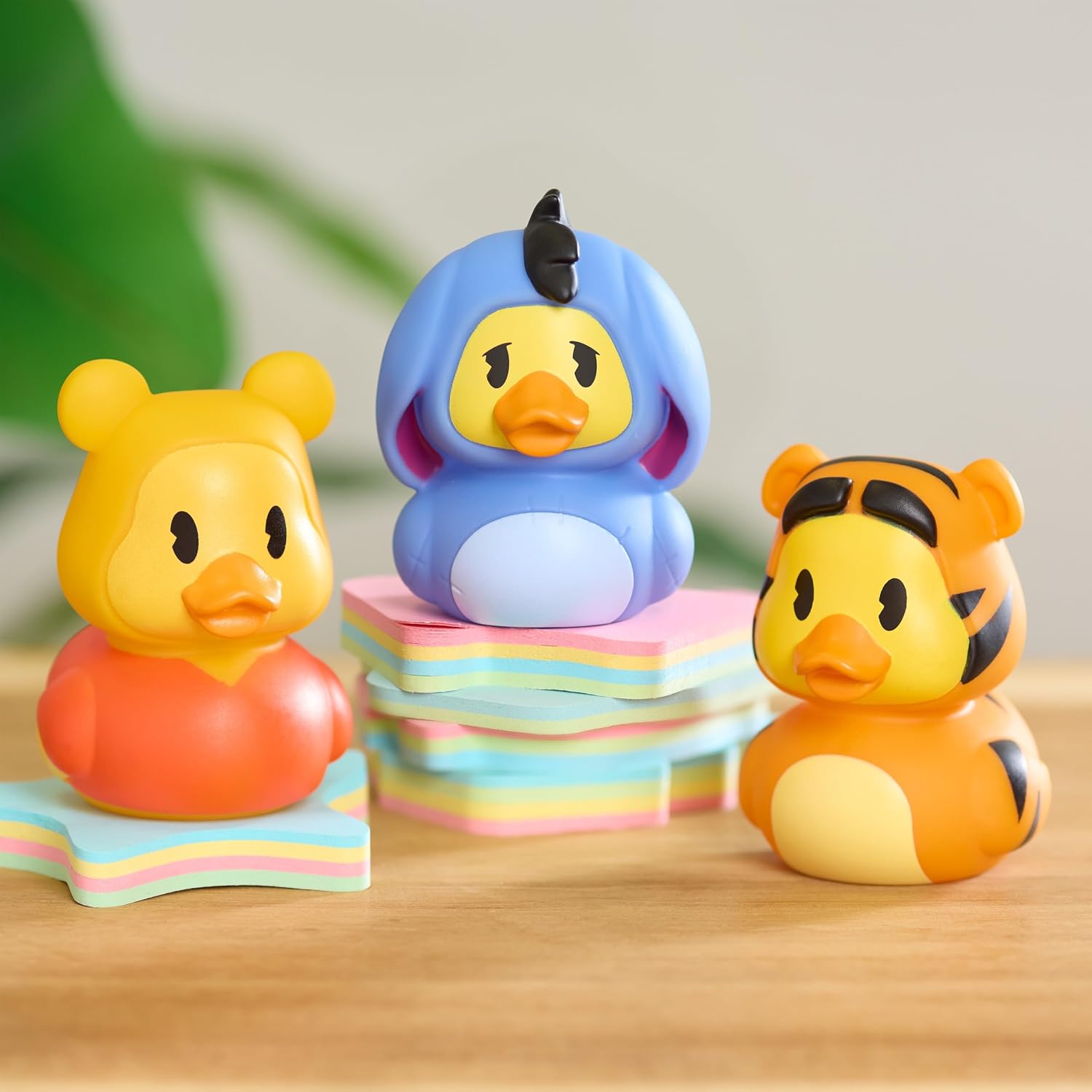 Duckalooz Disney Character Toy Ducks 8-piece Bundle Pack | 2.75-inch Tall, Includes Disney's Stitch, Simba, Tinkerbell, Moana, Hei Hei, Tigger, Eeyore, Pooh