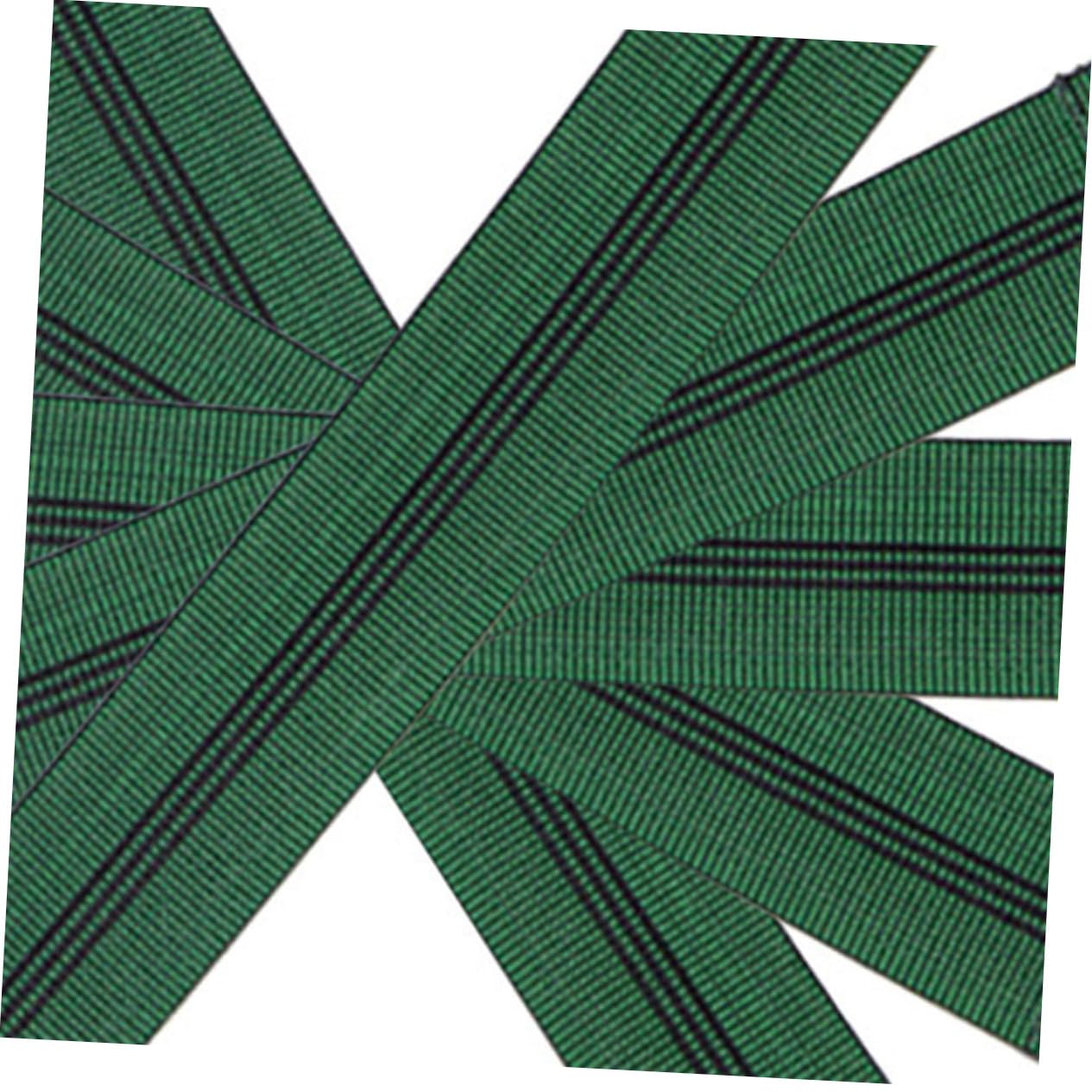 SUPVOX Cinghie Elastiche Rinforzate Set da 5 per Poltrona Reclinabile per Fissaggio e Supporto Verde, Facile da Usare di Poltrone e Divani Reclinabili