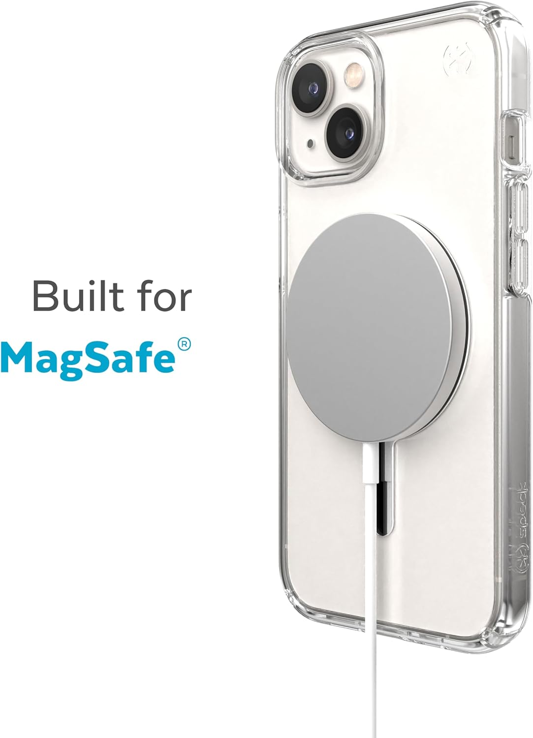 Speck Presidio® Perfect-Clear MagSafe® Case For iPhone® 14, Clear, 150061-3080