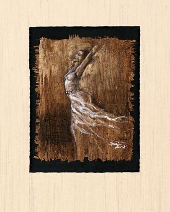 Graceful Motion IV Art Print Art Poster Print by Monica Stewart, 12x15