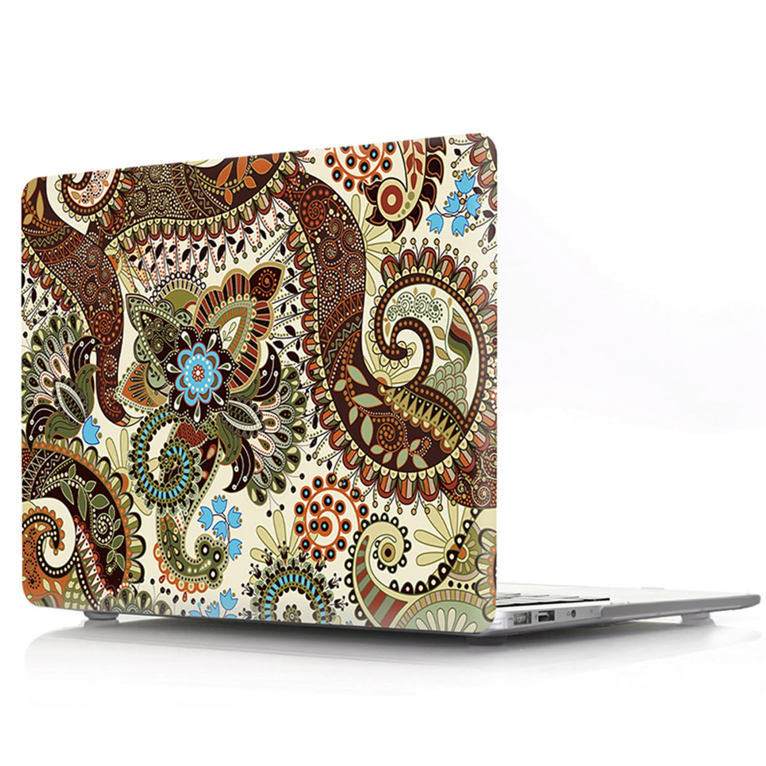 Carcasa MacBook Pro 16 2019 A2141 JZ Paisley duradera de diseño elegante con cubre teclado 8