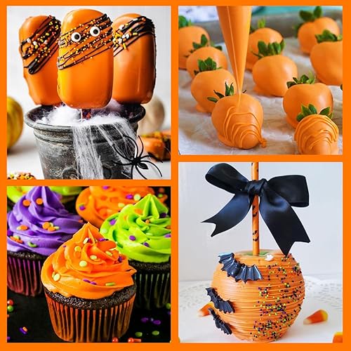 Miniatura 7 de Colorante alimentario a base de aceite para chocolate, 0.7 fl oz (0.7 fl oz) comestible a base de aceite verde oliva para decoración de pasteles,