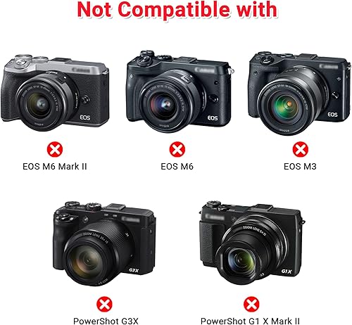 Vista 55 de Tapa protectora para cámara para Nikon Z50II Z5II Z f Z8 Z30 Z9 Z50 Z5 Z6 Z7 D850 D810 D800 D780 D750 D610 D7500 Coolpix P1100 P1000 LUMIX X G9II