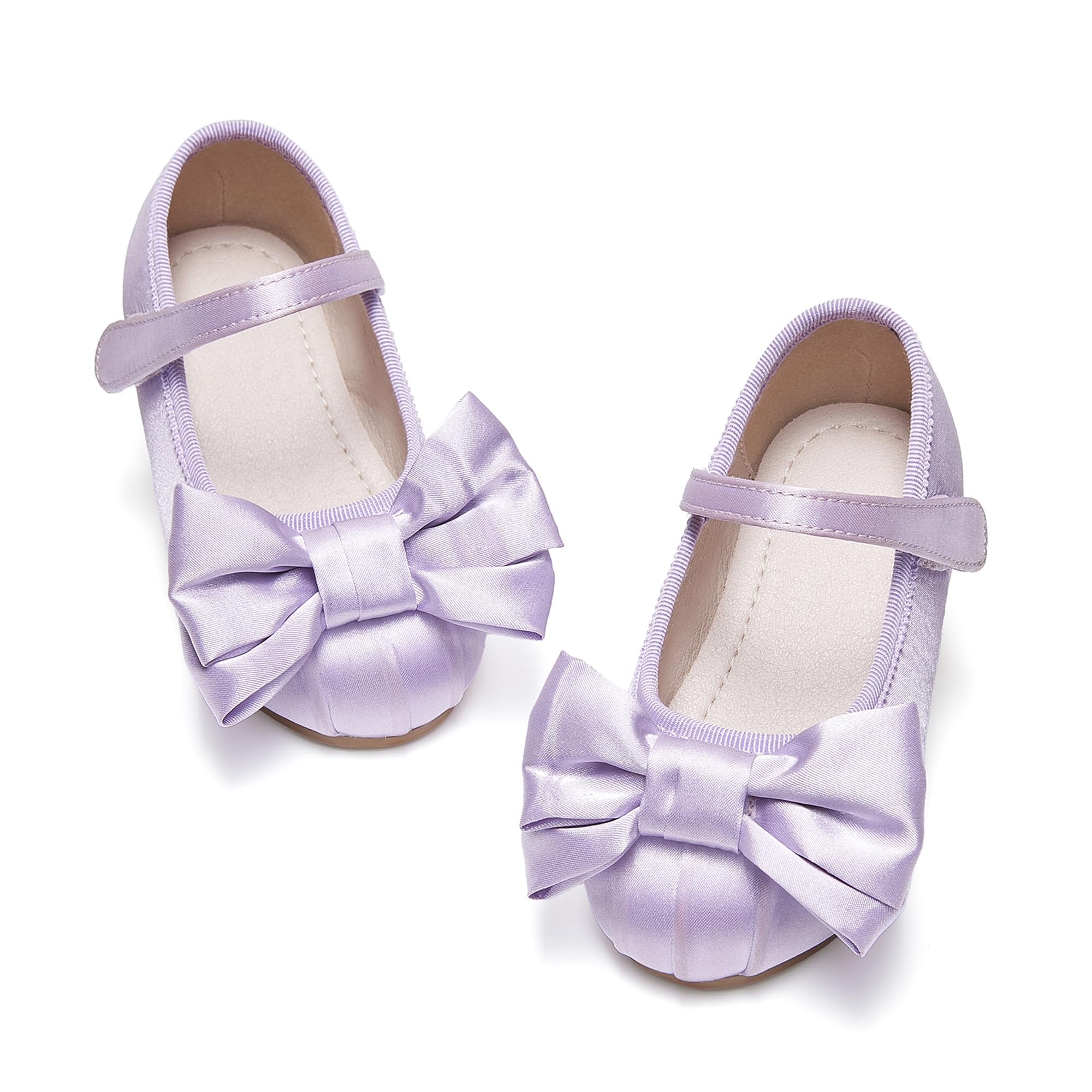 GINFIVE Toddler Girls Dress Shoes Little Girls Mary Janes Ballerina Flats Shoes Toddler