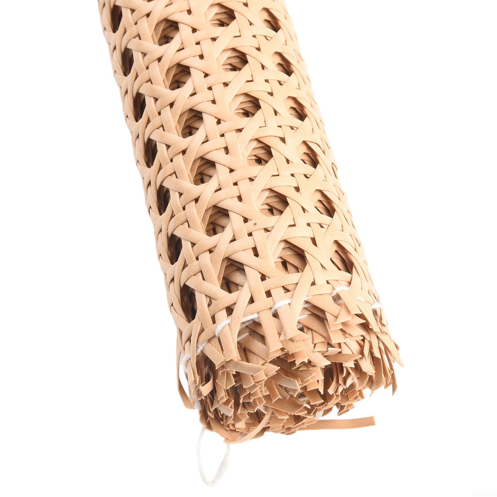 Rollo de malla de mimbre de ratán para bricolaje, rollo de cincha de ratán tejida, hoja de cincha para gabinete, silla, muebles, correa de malla de caña de ratán abierta (18 pulgadas - 0,45 x