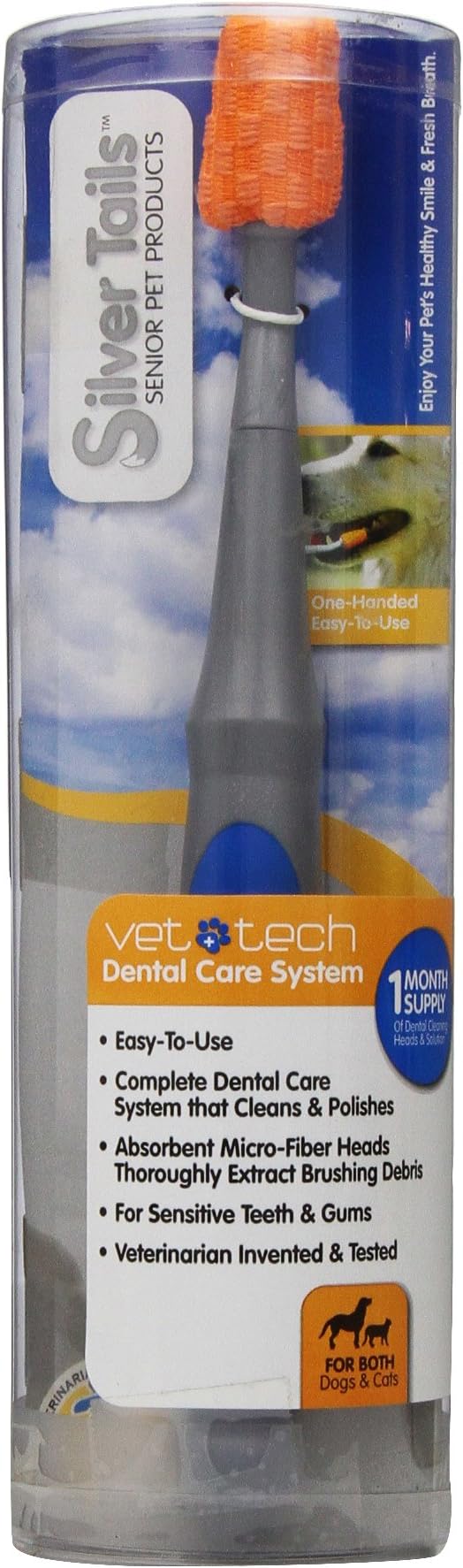 Vet-tech Dog Dental Cleaning System, 8-Pack