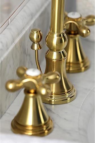 Miniatura 16 de Kingston Brass KS2980AX Governor - Grifo de baño generalizado con ventana emergente de latón, alcance de boquilla de 6-5/16 pulgadas, negro mate