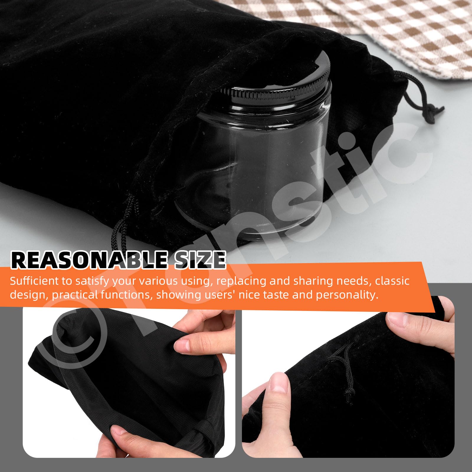 Sacs De Rangement Argentés En Tissu Et Feutre, Organisateur De Couverts Protection Anti Ternissement 4 Pieces 89679244