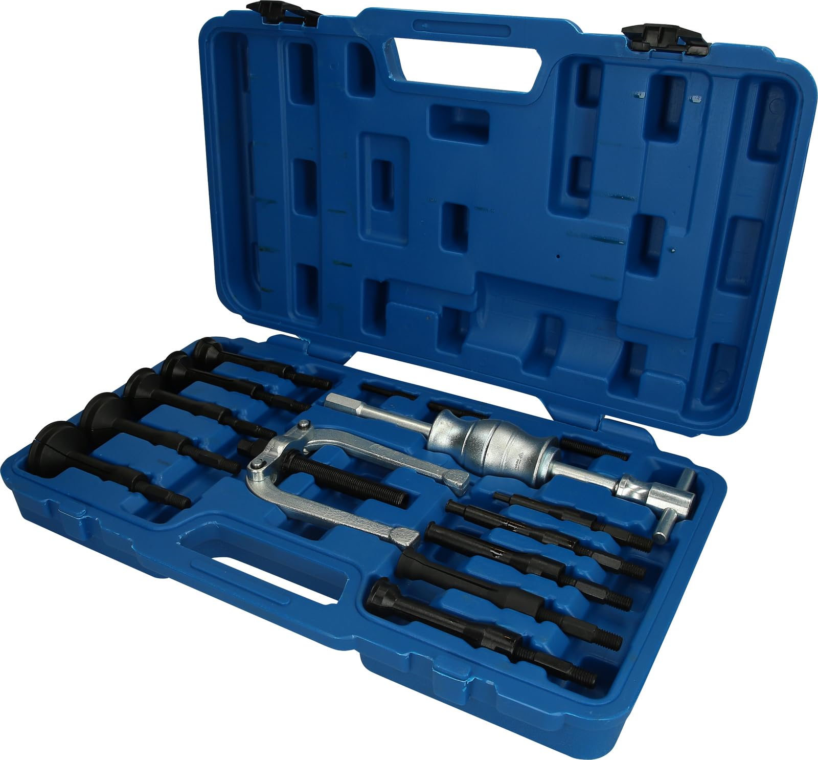 BRILLIANT TOOLS BT631150 Kit d’extracteur de roulement intérieur, 16 pcs [Powered by KS TOOLS]