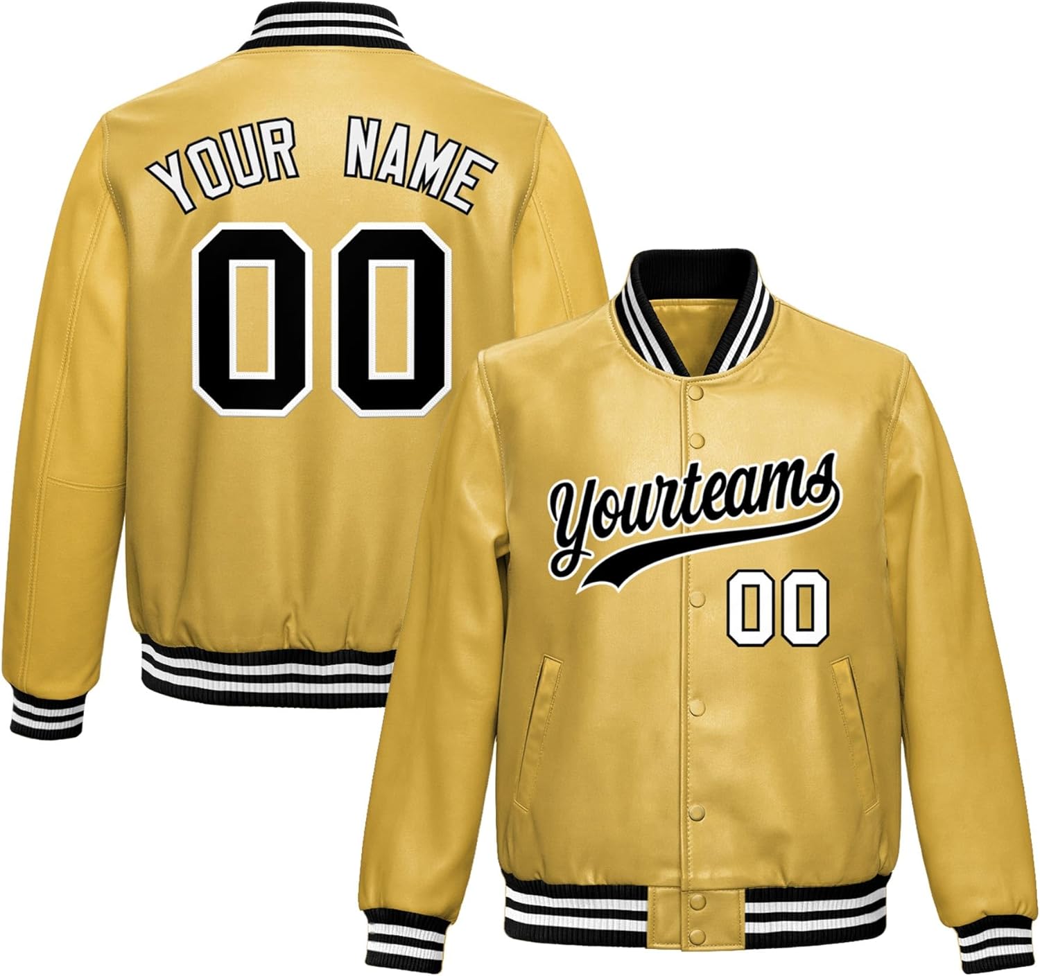 KXK Custom Varsity Baseball Jacket Leather for Men Women Youth,Personalized Stitched Text Logo Bomber Letterman Coat