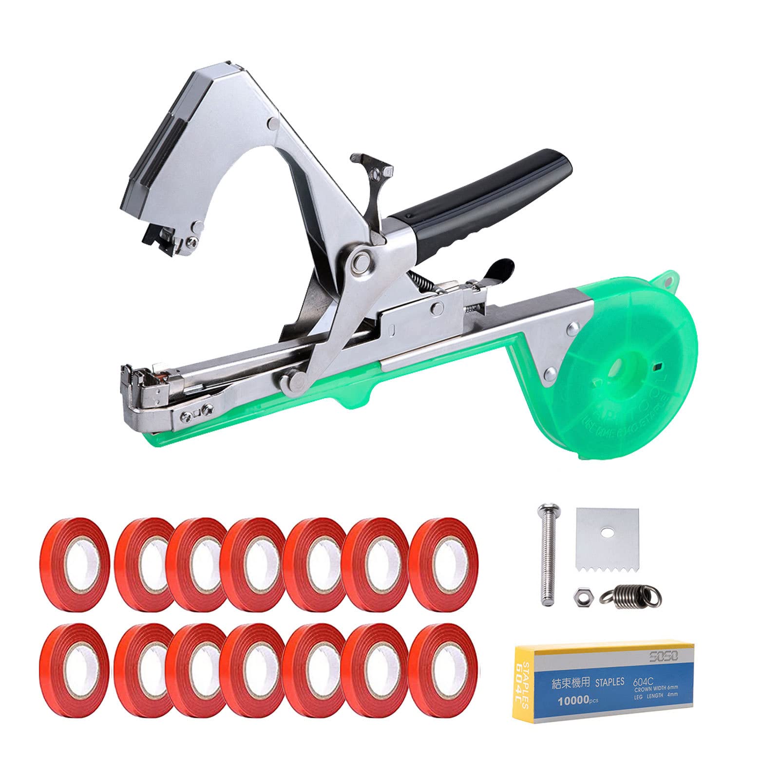 Amazon.co.jp: 園芸用誘引結束機 野菜誘引 園芸用 農業テープツール 枝