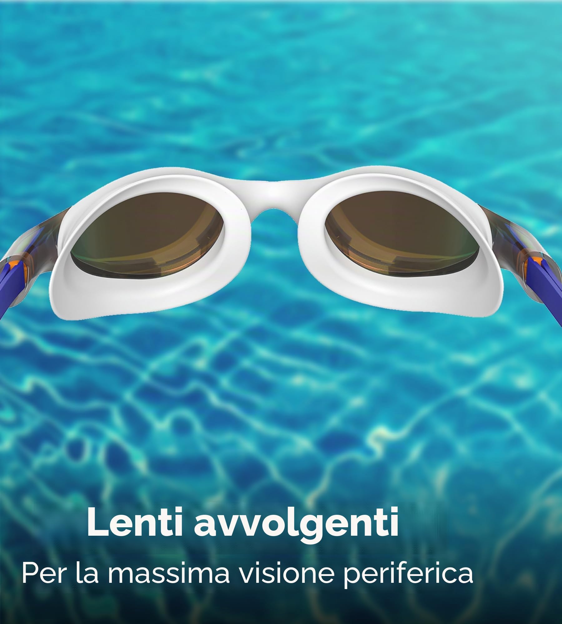 Speedo Vue Mirror Occhialini da Nuoto