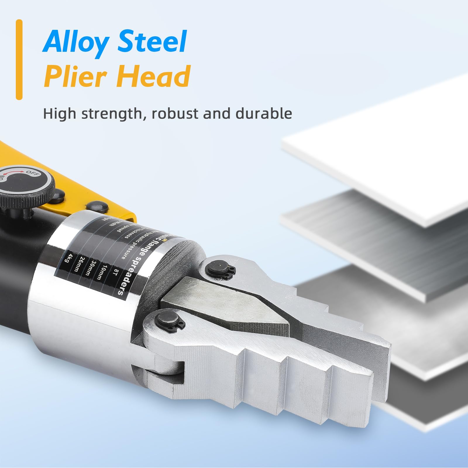 Divaricatore Per Flange Idraulico 14T - Portatile, A Split | Con Pompa Manuale - Foto 4