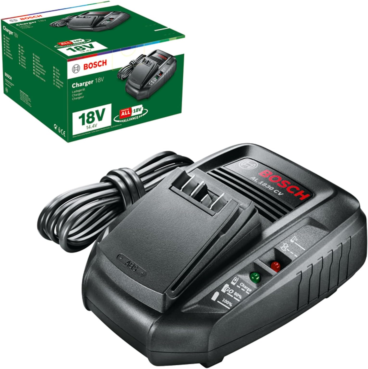 Charger AL 1830 CV (18 Volt System, in carton packaging)
