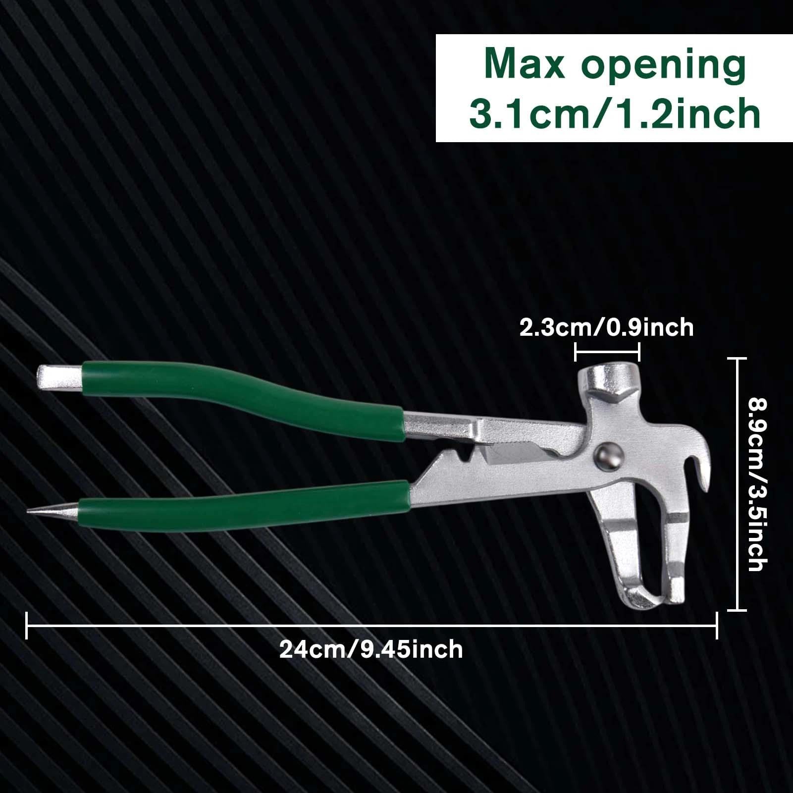 LEONTOOL Pince à Poids de Roue Balance de Roue Pince à Pince pour Poids de Roue à Clipser, Poids de Pneu Outil de Retrait pour réparation de Pneu