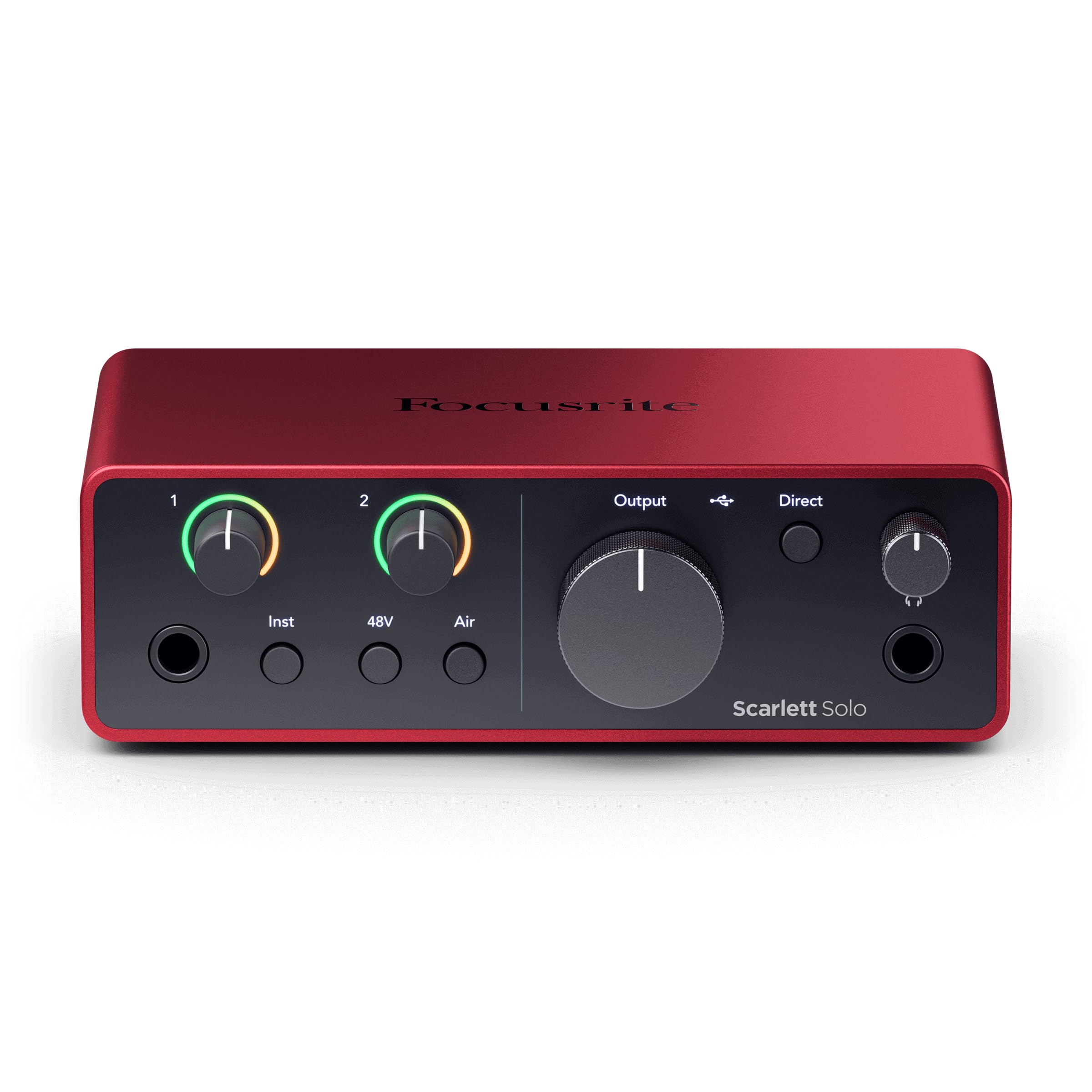 Focusrite Scarlett Solo 4. Gen USB-Audio-Interface für Gitarristen 