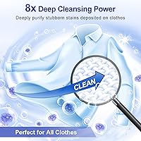 Vista 30 de Laundry Detergent Sheets, 200 Count, Fragrance Free, Unscented, Eco-Friendly, Hypoallergenic, Biodegradable, Plastic Free, Liquidless, Suitable for