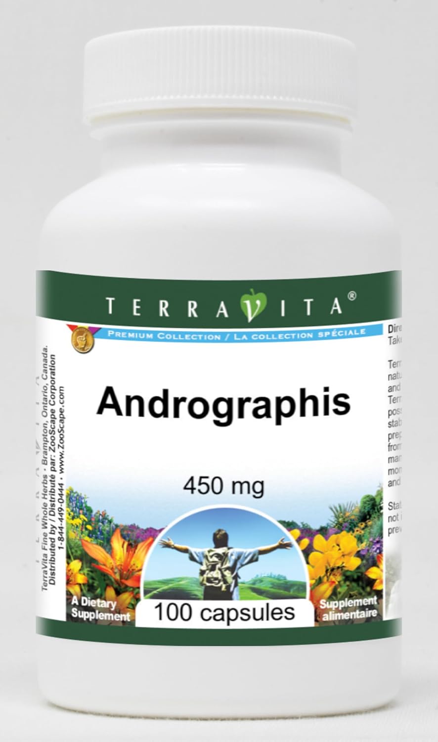 Andrographis - 450 mg (100 Capsules, ZIN: 518952)