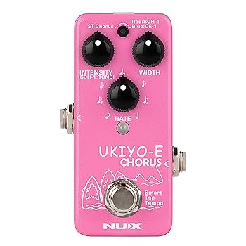 Amazon.com: NUX UKIYO-E Mini Chorus Guitar Effects Pedal