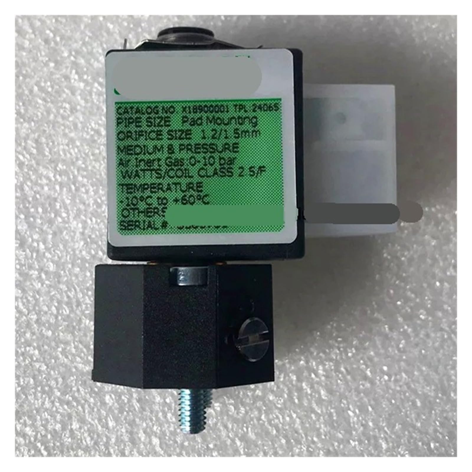 Bobine d'électrovanne X18900001 DC24V pièce solénoïde d'automatisme