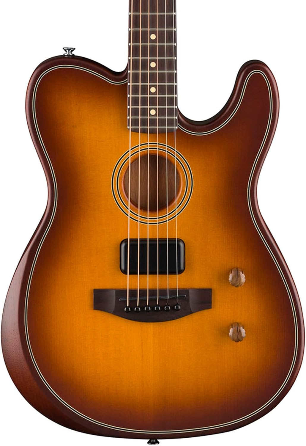Fender Acoustasonic Standard Telecaster Acoustic-electric Guitar - Honey Burst