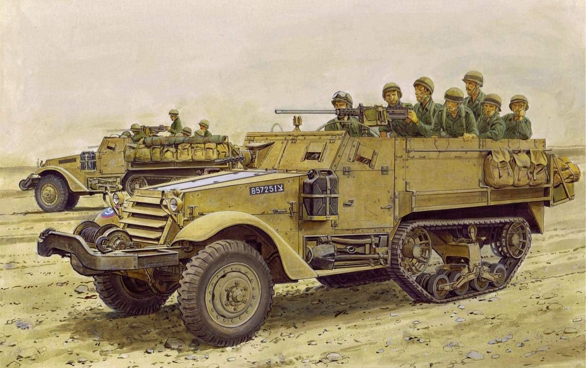 Amazon | ドラゴン 1/35 中東戦争 イスラエル国防軍 IDF M3ハーフ