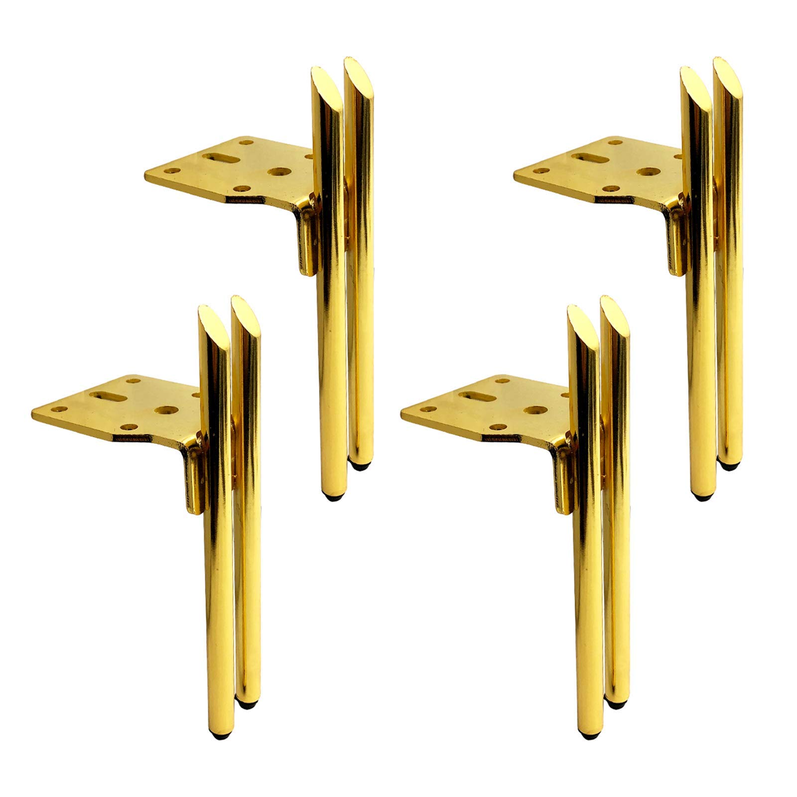 Piedini per mobili in Metallo Stile Moderno Piedini per tavolino Gambe per divani in Ferro Gambe per mobili da Bagno Piedino per Armadio, per Poltrona ottomana, Parti di Ricambio p