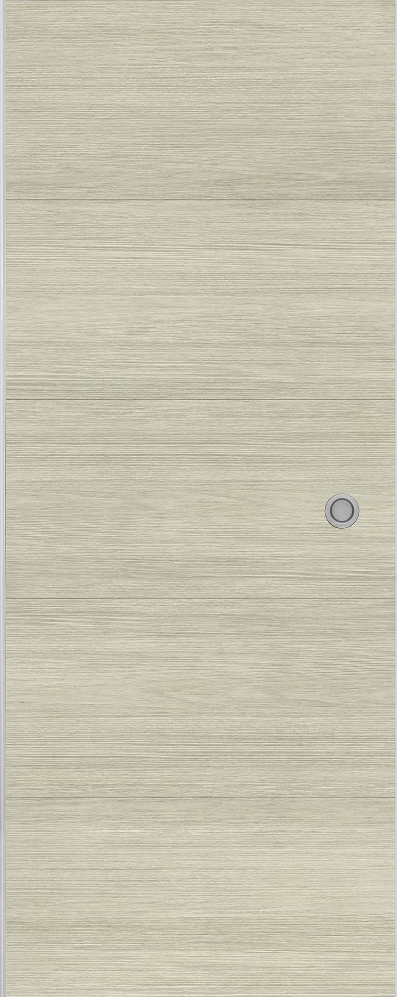 Ondis24 Porta scorrevole Slide, per camera d'appartamento, con binario lungo la parete, divisorio per interni con binario, kit di sistema per porta scorrevole, divisorio con guida a pavimento (93 cm