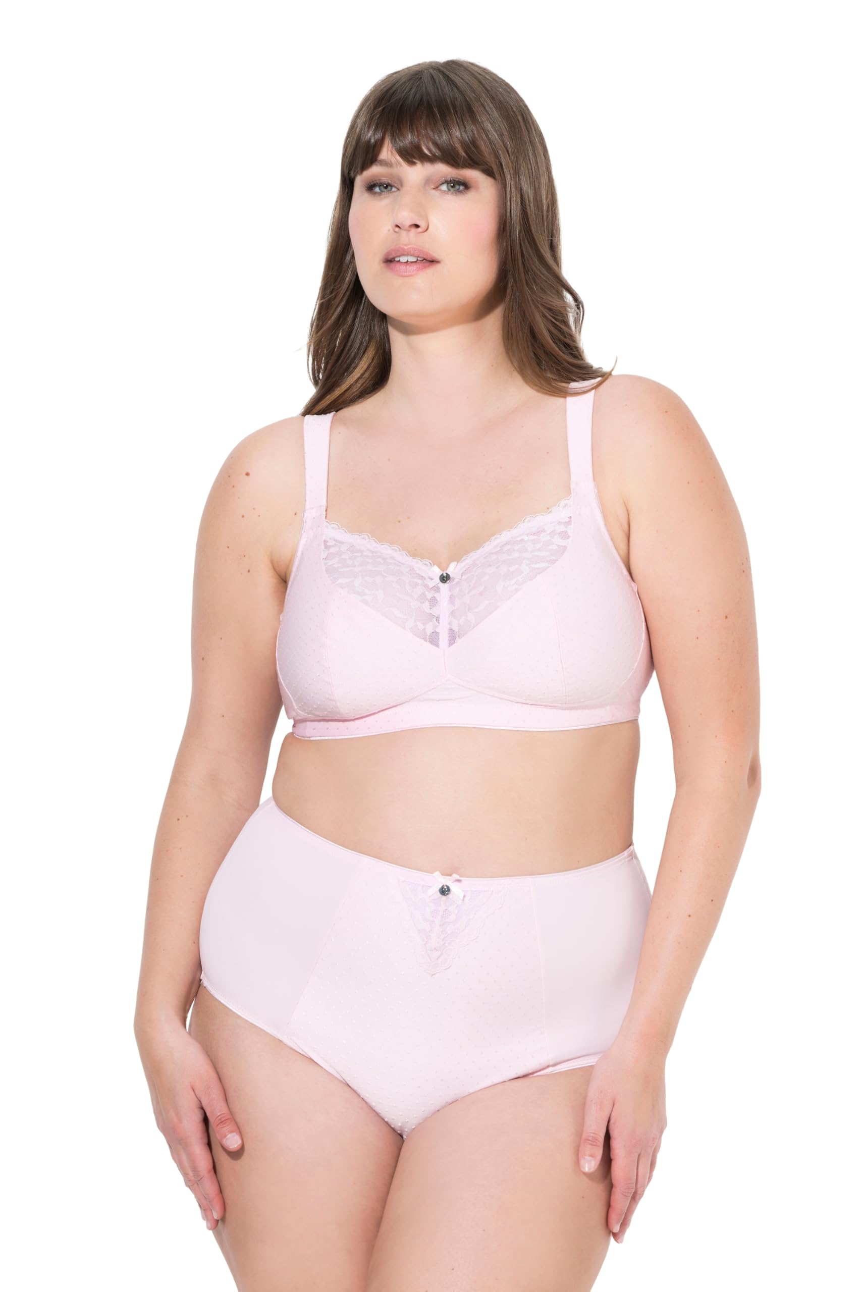 Ulla Popken Damen große Größen Übergrößen Plus Size Soft-BH, Prothesen-Funktion, bügellos 834292