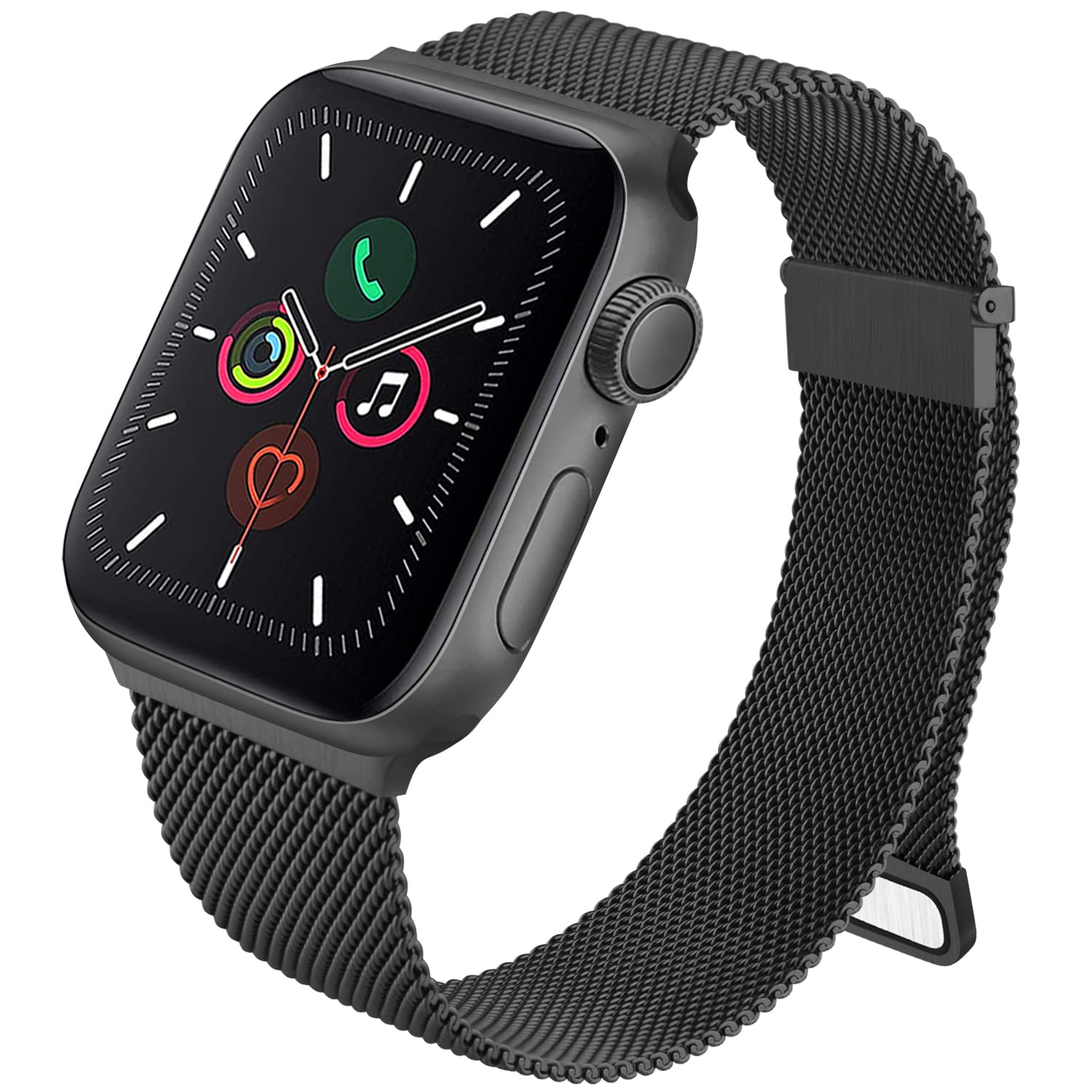Amazon.co.jp: コンパチブル Apple Watch バンド ステンレス留め金製 