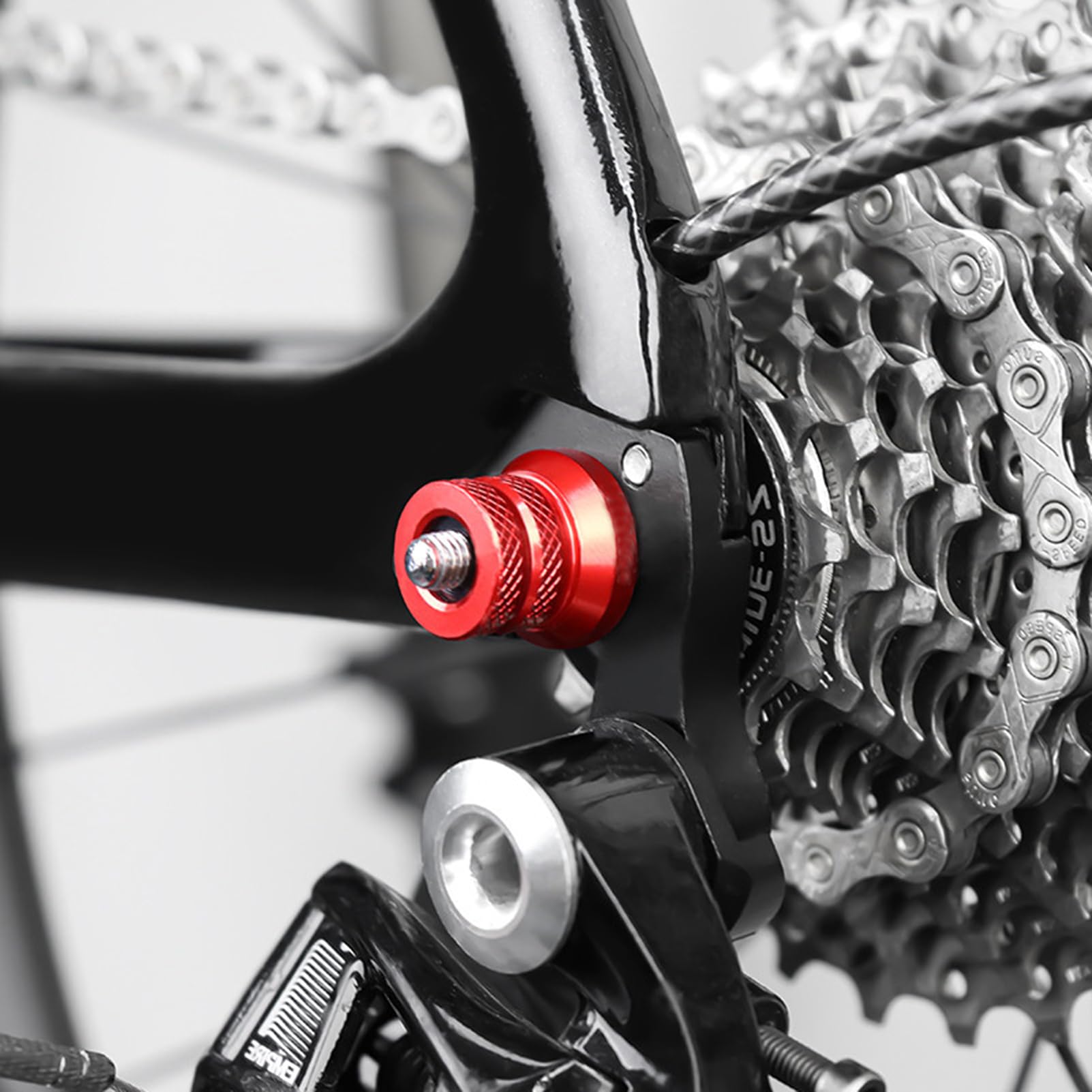 Amazon | 2個入り 自転車 クイック リリース ロッドナット ホイール