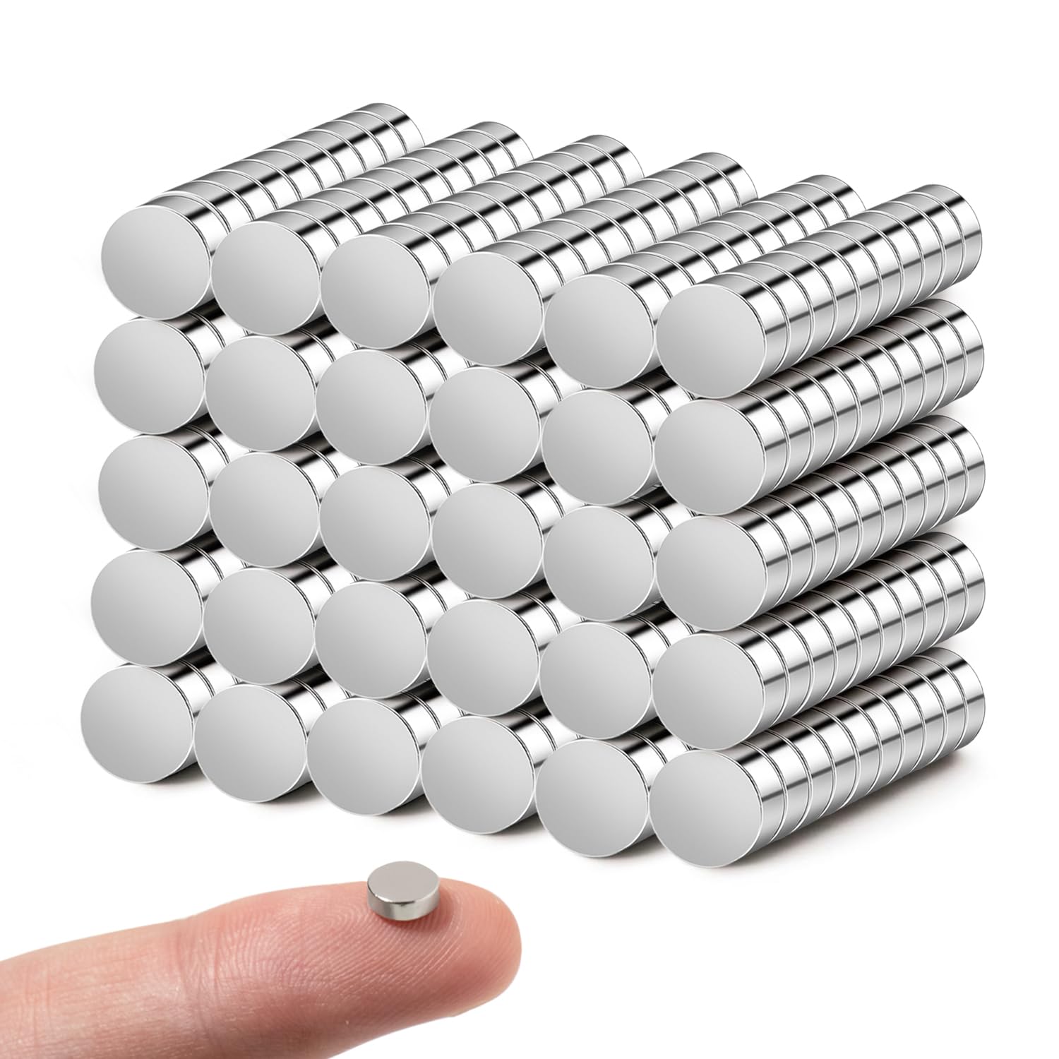 RHINOCATS 400Pcs Small Magnets, 4 Different Sizes Tiny Mini Magents, Multi-Use for Fridge, DIY, Office, Hobbies, Crafts and Science — Amazon image 13