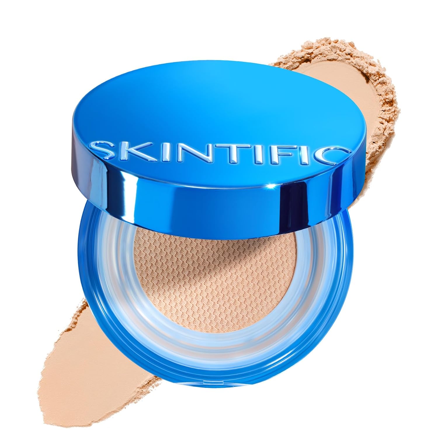 SKINTIFIC Invisiblur All Day Loose Powder, 16H Oil Control,03 Petal