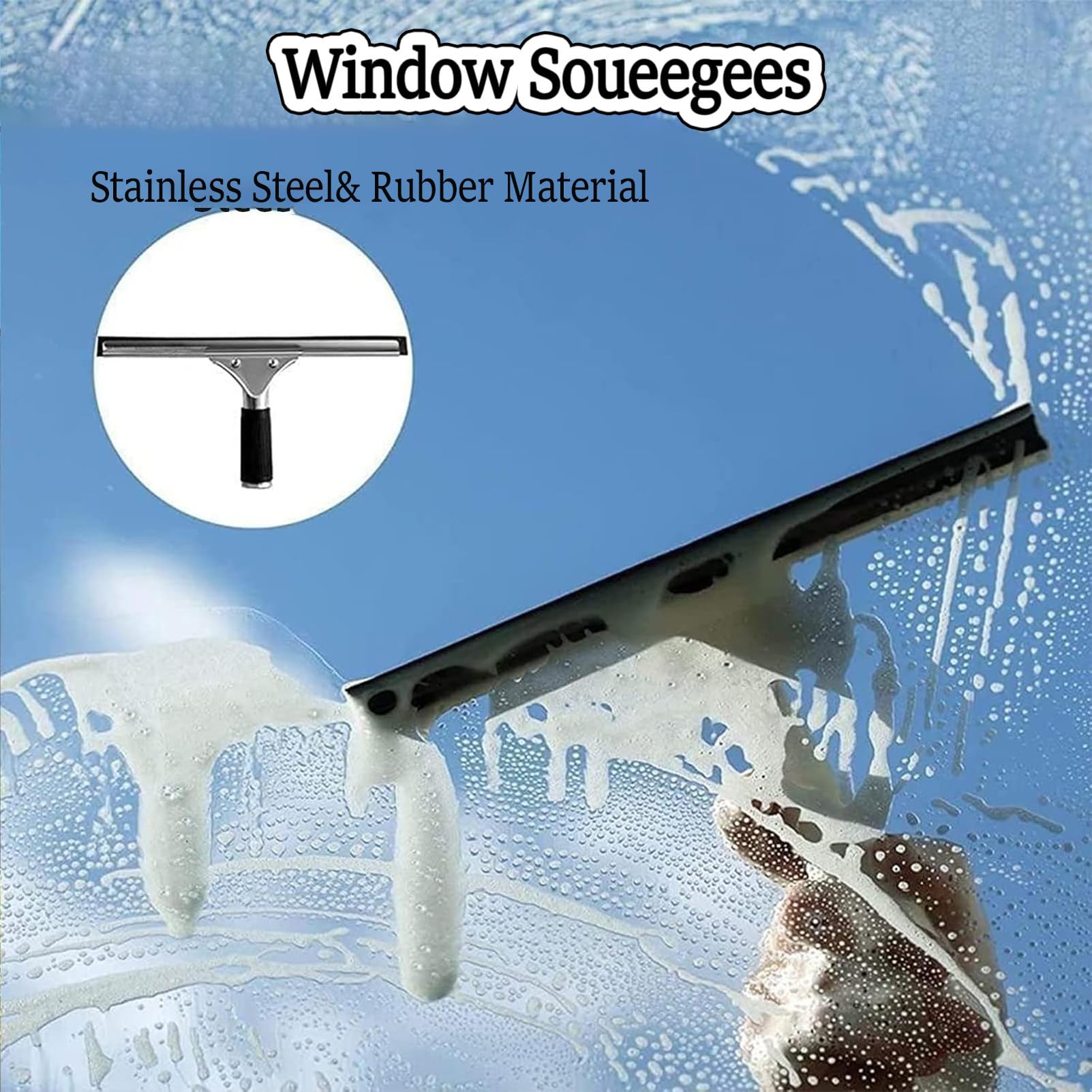 Cepillo de limpieza fotovoltaico, postes de agua para limpieza de ventanas con diseño telescópico para limpiar paneles solares, cabezal de cepillo de 35 cm, se extiende hasta 3,6 m